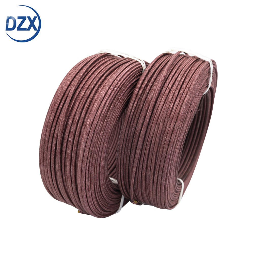 High Accuracy Thermocouple Extension Fiberglass Braided Cable Type T