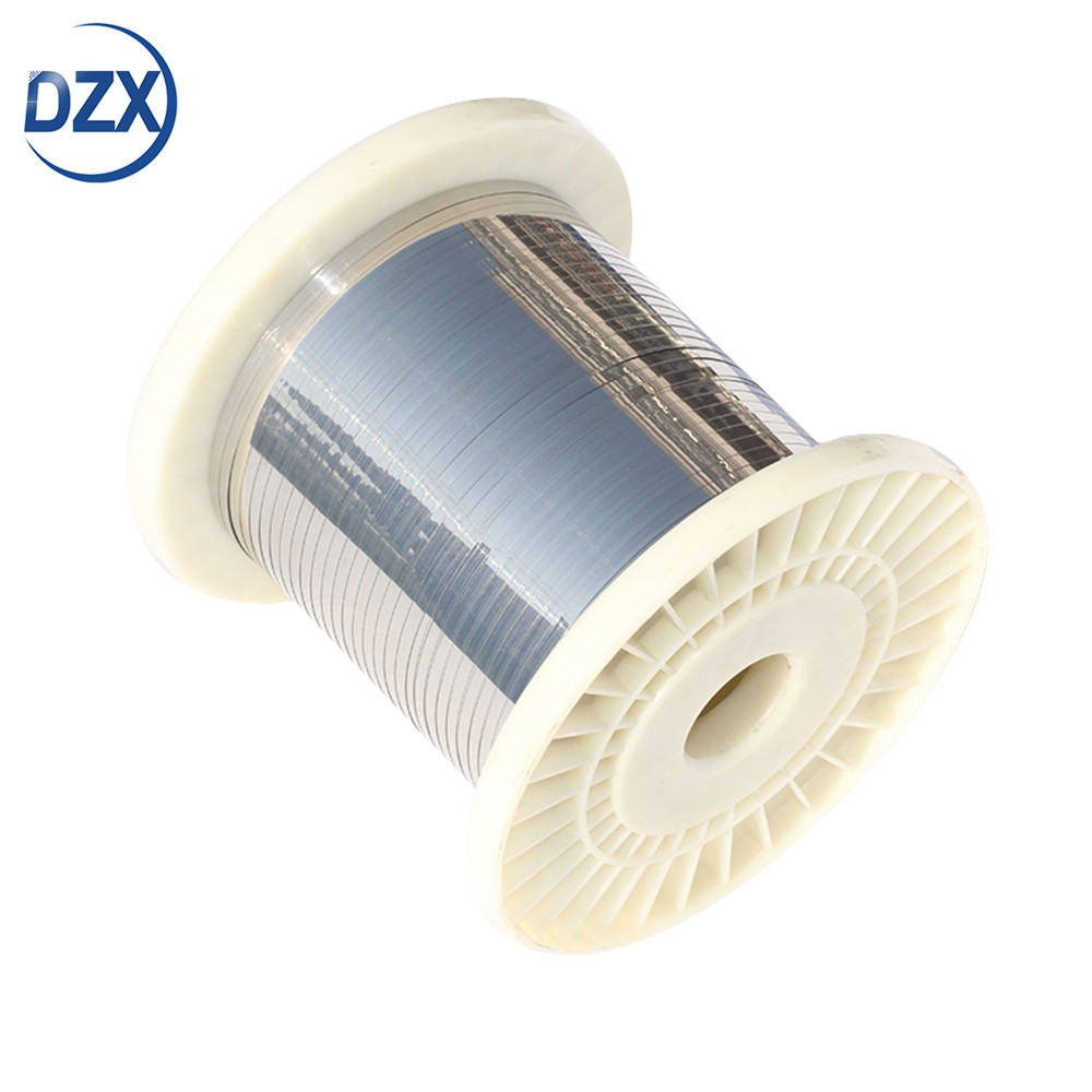 Nickel Chrome Flat Wire Ribbon NiCr 3020/ 6015/ 3520 Heat Resistance Nichrome Wire For Heat Sealer Machine