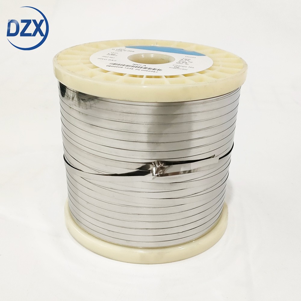 Fecral Flat Wire In Spools For Heating Resistance 0.05*0.3mm Flat Ribbon