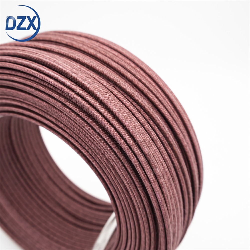 Type K/J/E/N/T thermocouple wire Fiberglass braided wire PVC silicone FEP PFA PTFE insulation Thermocouple extension wire