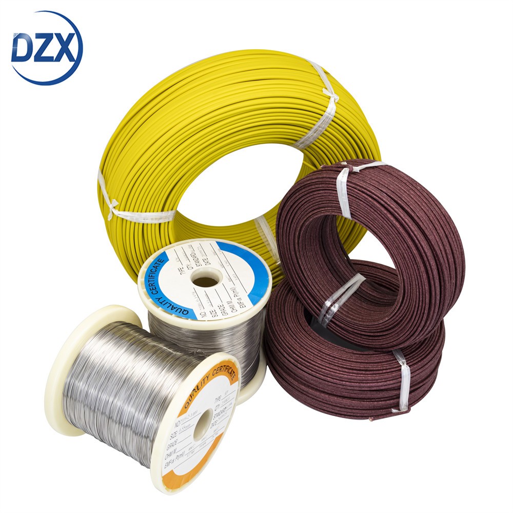 High Accuracy Thermocouple Extension Fiberglass Braided Cable Type T