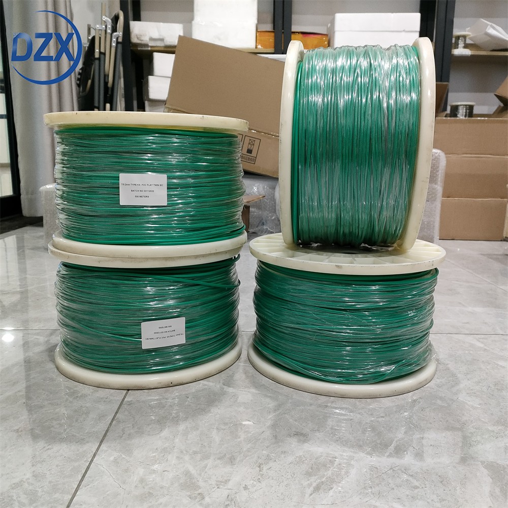 High Accuracy Thermocouple Extension Fiberglass Braided Cable Type T