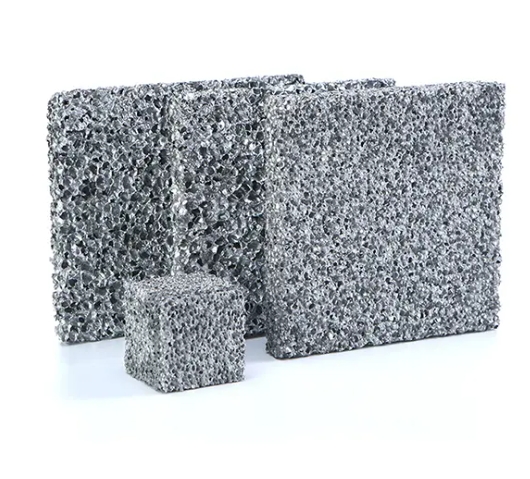 110PPI Foam Metal Aluminum Closed cell Acoustic Aluminum Metal Foam For Insulation Metal Building