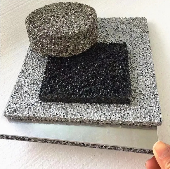 110PPI Foam Metal Aluminum Closed cell Acoustic Aluminum Metal Foam For Insulation Metal Building
