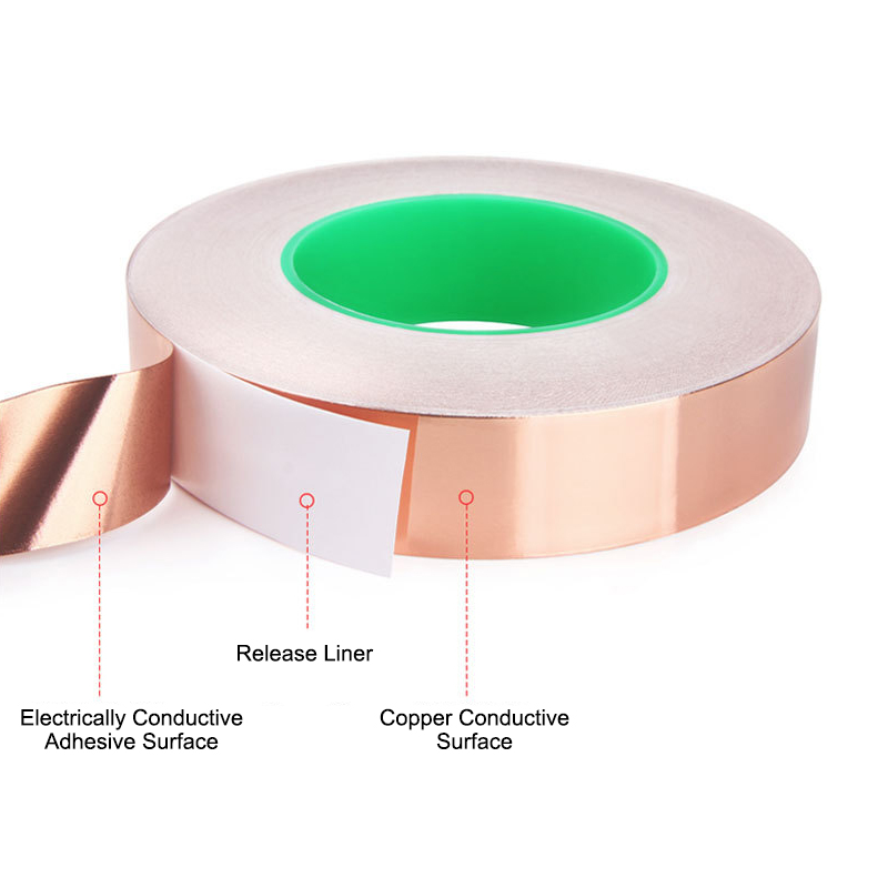 Professional Copper Tape C110 ASTM B152 for Guitar Shielding and PCB Repairs