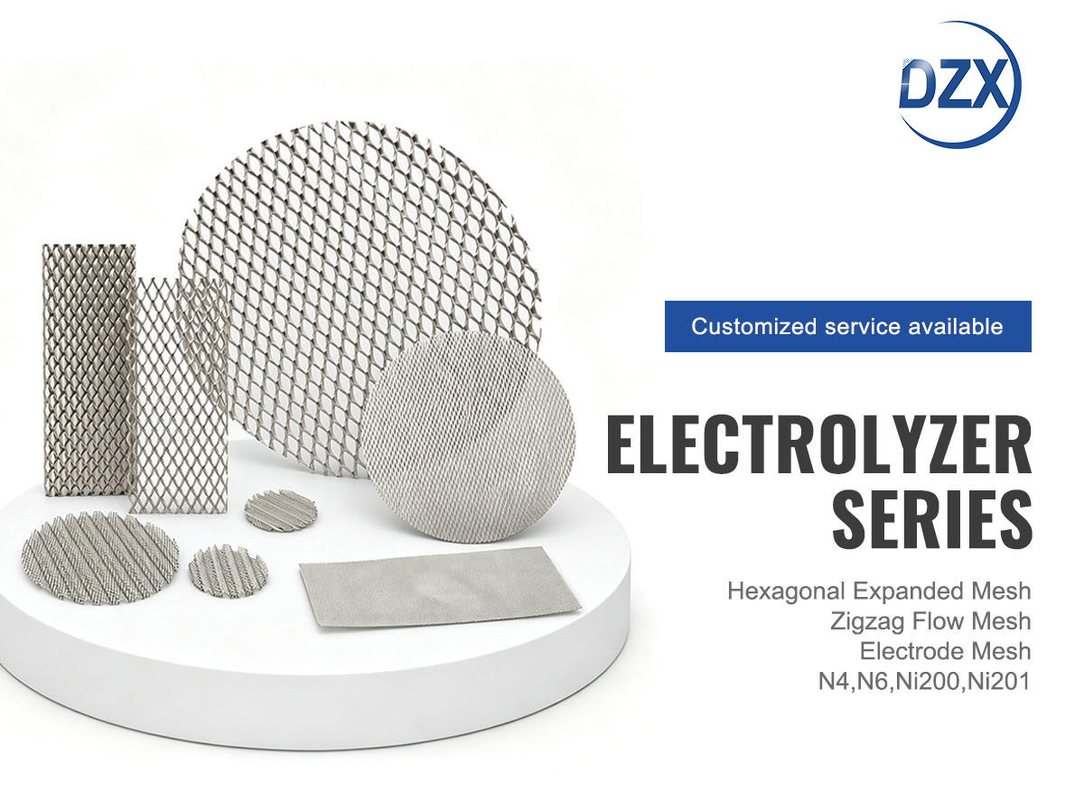 Pure Nickel Expanded Mesh — Metallurgical-Grade Purity Control for Hydrogen Electrolyzer Electrode Performance