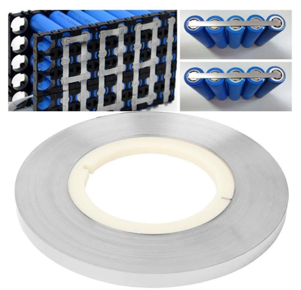 1P Nickel-Plated Steel Strip, 18650 Nickel Strip, In Stock, Battery Accessories for Welding 18650 Battery Packs